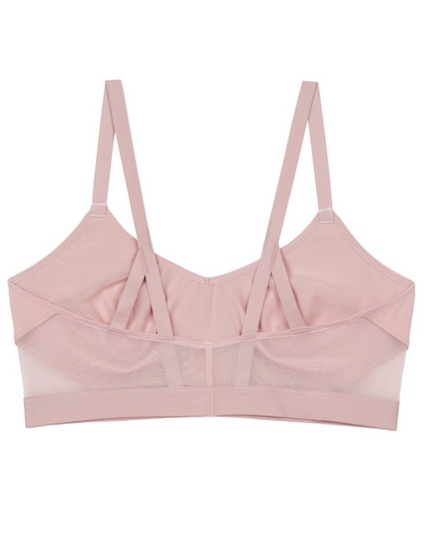 Btemptd  910305 Blush Pink Wire Free Sport Bralette MYSELFLINGERIE.COM