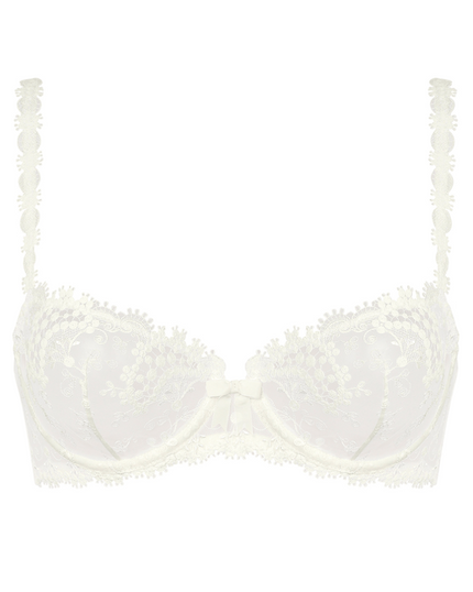 Simone Perele 12B330 Ivory Wish Demi Underwire Bra myselflingerie.com