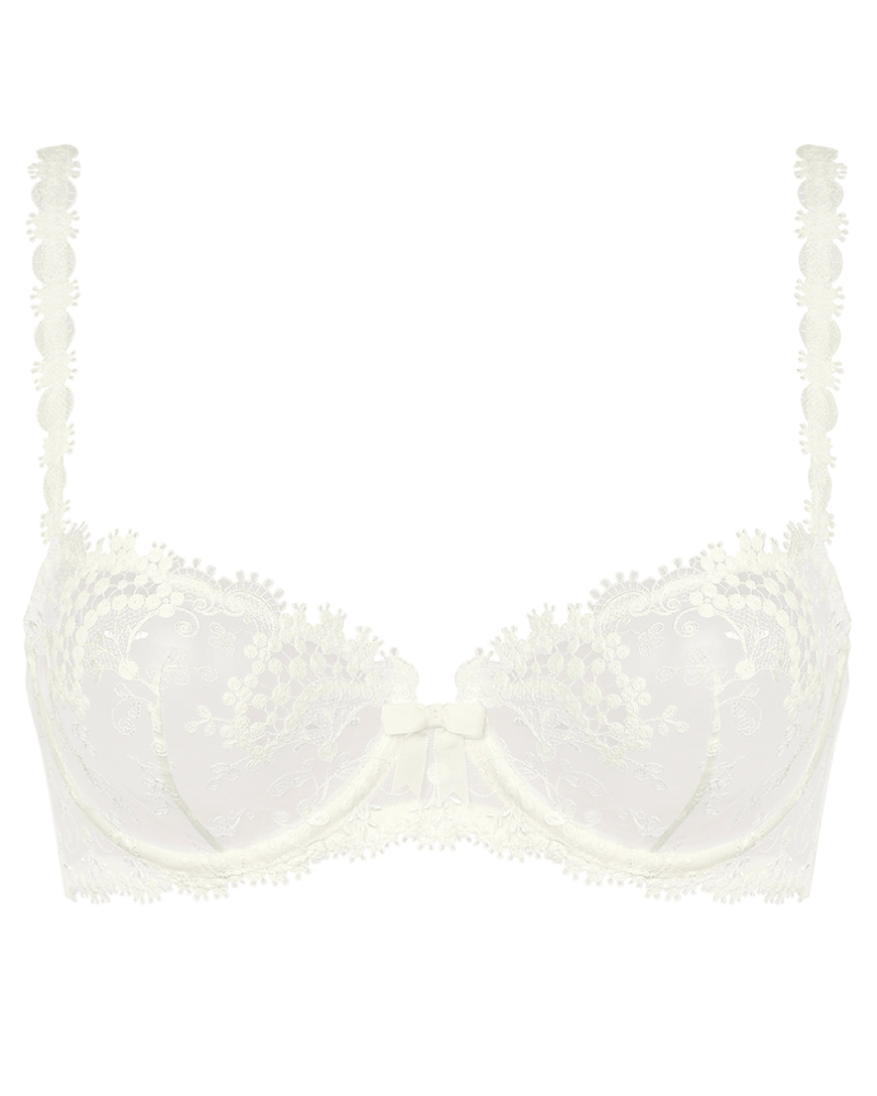 Simone Perele 12B330 Ivory Wish Demi Underwire Bra myselflingerie.com