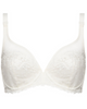  Simone Perele 12B319 Ivory Wish Sheer Plunge Underwire Bra myselflingerie.com