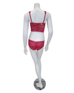 Cosabella NEVER1386 + 07ZL Mystic Red Lace Bralette & Short Set myselflingerie.com