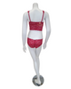 Cosabella NEVER1386 + 07ZL Mystic Red Lace Bralette & Short Set myselflingerie.com