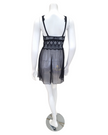 Cosabella ALLUR2621 Black Allure Babydoll Chemise myselflingerie.com