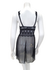 Cosabella ALLUR2621 Black Allure Babydoll Chemise myselflingerie.com