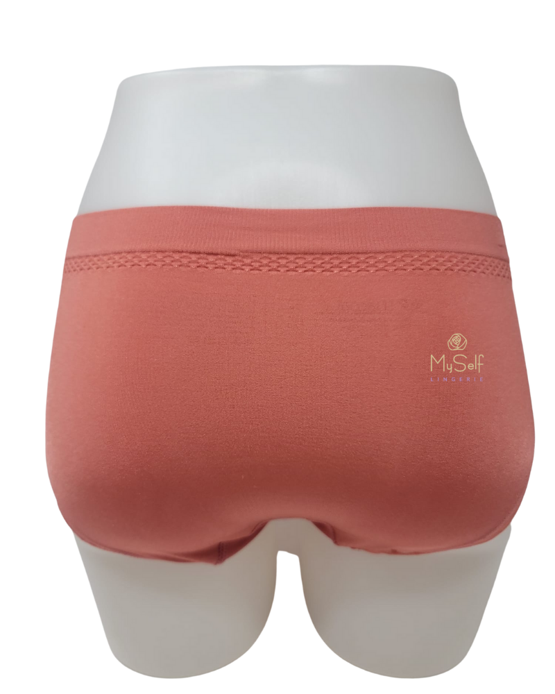 Wacoal 873374 Faded Rose B-Smooth Seamless Bikini with Lace myselflingerie.com