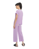 UGG 1129975 Purple Lake Addi Short Sleeve Pajamas Set myselflingerie.com