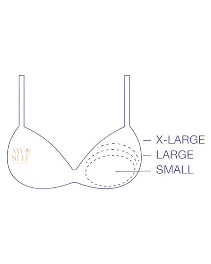 NuBra B106 Nu Pale Peach Size Enhancers No Adhesive myselflingerie.com