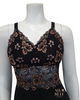 Cosabella SAVON9502 Black/Mandorla Curvy Chemise & G-String Set myselflingerie.com