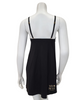 Montelle 9039 Black/Sand Bardot Microfiber Chemise myselflingerie.com