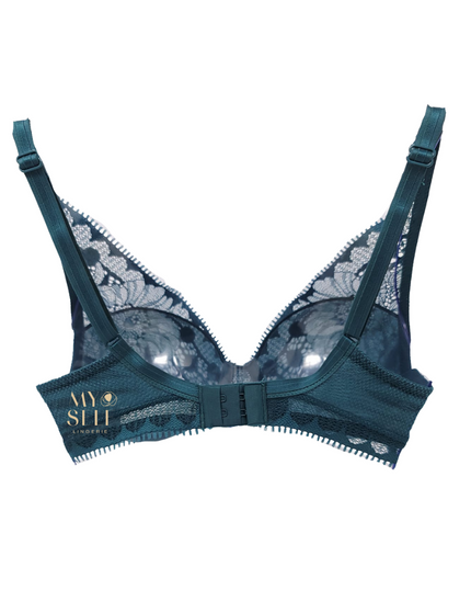 Chantelle 15F7 Green Day to Night Lightweight Plunge Underwire Bra myselflingerie.com