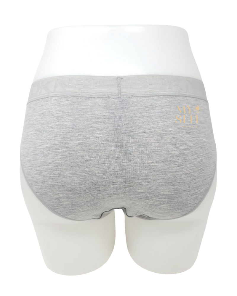 DKNY DK8822 Heather Grey Cotton Table Tops Bikini myselflingerie.com