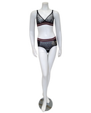 Passionata 41G5 + 41G7 Black Street Wire Free Bralette & Thong Set myselflingerie.com