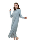 Undercover Waterwear ZMD Black Full Zip Maxi Swim Dress myselflingerie.com