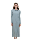 Undercover Waterwear ZMD Black Full Zip Maxi Swim Dress myselflingerie.com