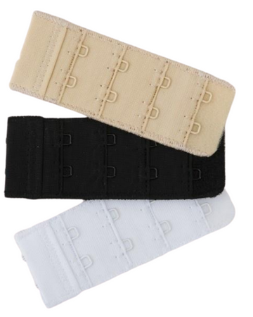 Q-T Intimates EXT2 2 Hook Extenders / 2 Pack myselflingerie.com