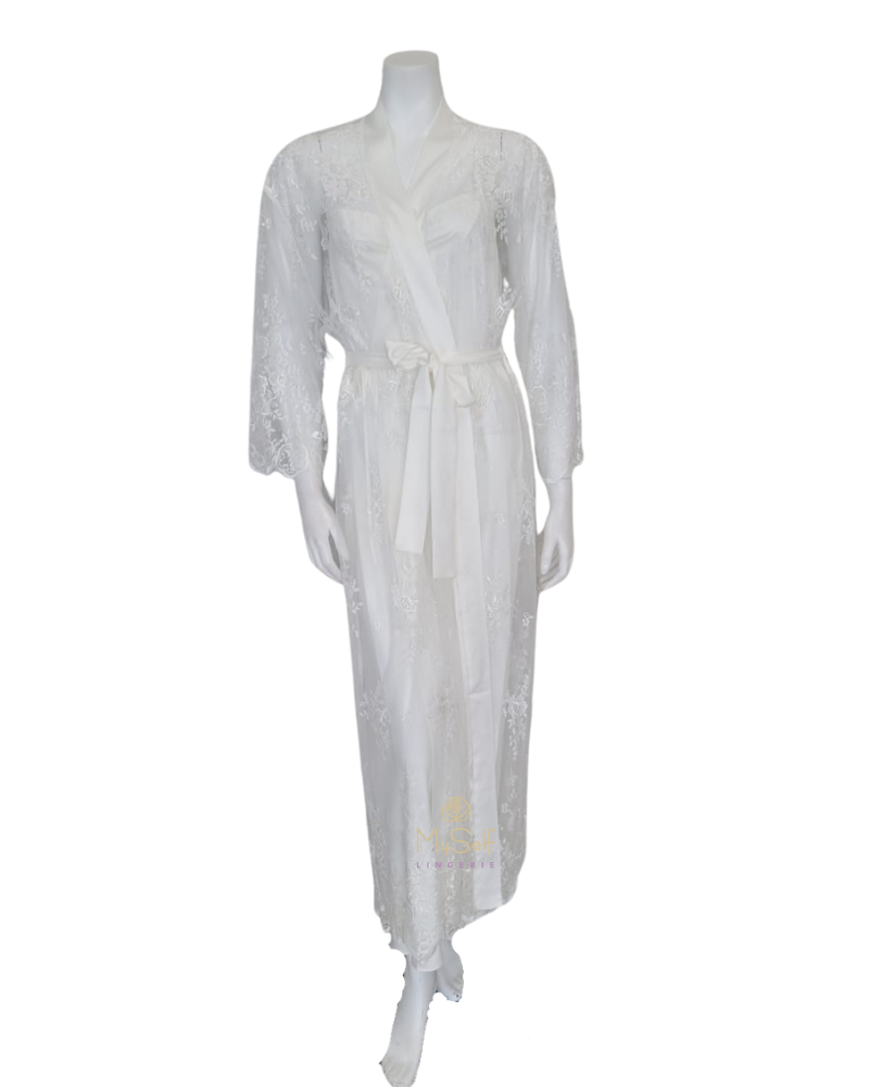 Rya Collection 220 Darling Embroidered Lace Robe MYSELFLINGERIE.COM