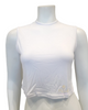 Slimit SLM2579 Bright White Modal Crop Shell Pull On myselflingerie.com