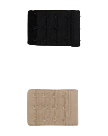 Q-T Intimates EXT3 3 Hook Extenders / 2 Pack myselflingerie.com