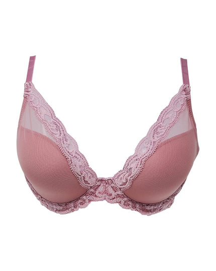 Natori 730023 Spanish Rose Feathers Molded Underwire Bra myselflingerie.com