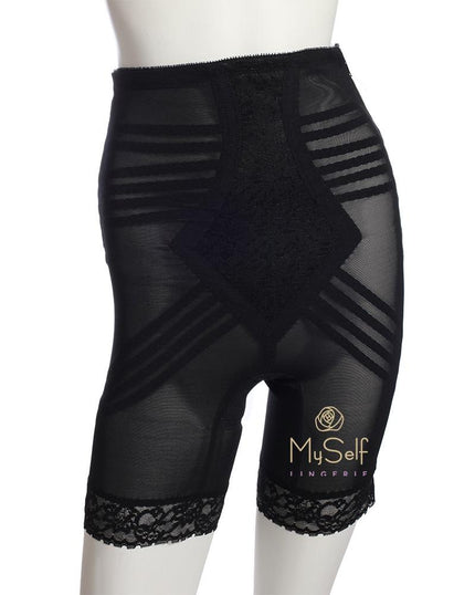 Rago 6201X Hi Waist Long Leg Zippered Firm Girdle with Legs myselflingerie.com