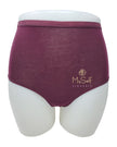 Gemsli 3323 Organic Cotton Plum Briefs 3 Pk myselflingerie.com