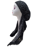 Lizi Headwear Black Cheetah Print Pre-Tied Bandanna myselflingerie.com