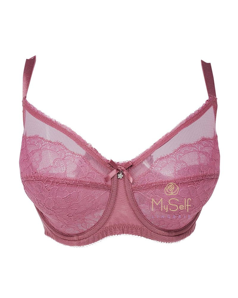 Wacoal 855186 Heather Rose Retro Chic Underwire Bra myselflingerie.com