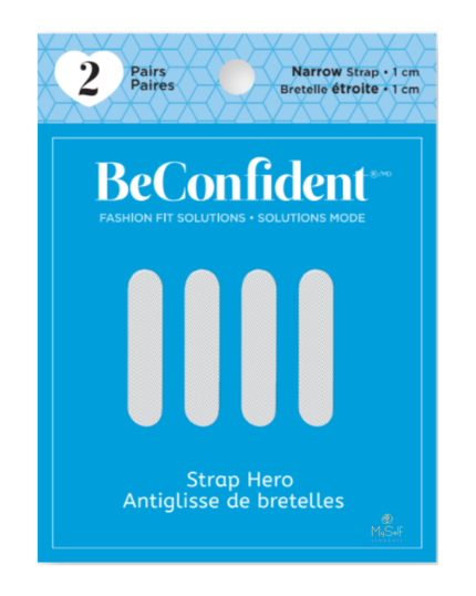 Be Confident 10mm Strap Hero Shoulder Strap Saver 2 Pack