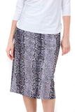 Undercover Waterwear Grey Reptile A-Line Skirt