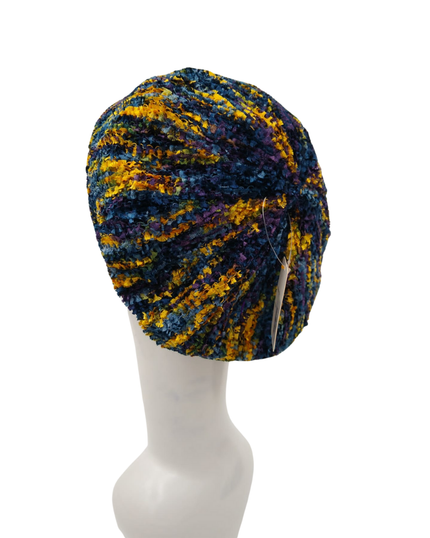 SG SG04-WL-MIX-BPYJ  Blue/Purple/Yellow/Jeans Lined Chenille myselflingerie.com