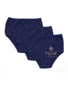 Gemsli Indigo Blue Cotton Briefs 3 Pk.