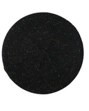 Lizi Headwear Waffle Knit Black/Colorful Speckled Beret