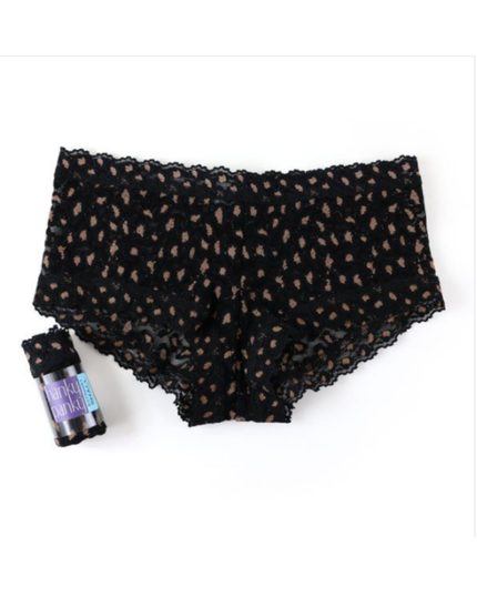 Hanky Panky 7I7272+7I1201 Black/Praline Crossdyed Retro Bralette Set MYSELFLINGERIE.COM