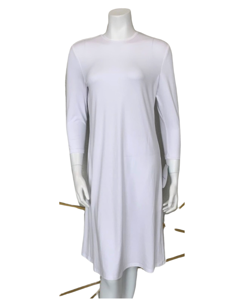 Sparrow S6029 White 3/4 Sleeve 40