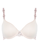 Chantelle 2606 Rose Perle Champs Elysees Molded Underwire Bra myselflingerie.com