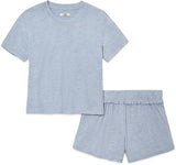 UGG Blue Multi Heather Aniyah Pajamas Shorts Set