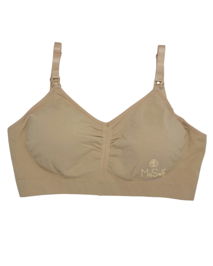 Hotmilk My Necessity Frappe Wire Free Nursing Bra (DDD-I Cups) myselflingerie.com