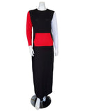 EL925 Colorblock Modal Teen Nightgown