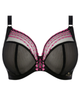 Elomi 8900 Lace Kiss Black Matilda Plunge Underwire Bra MYSELFLINGERIE.COM