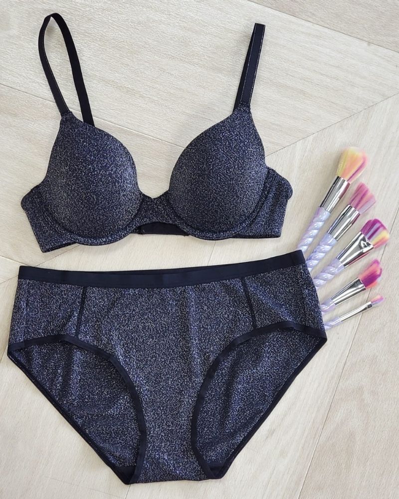 Btempted 953202 Foundations Lurex Night Molded Underwire Bra myselflingerie.com