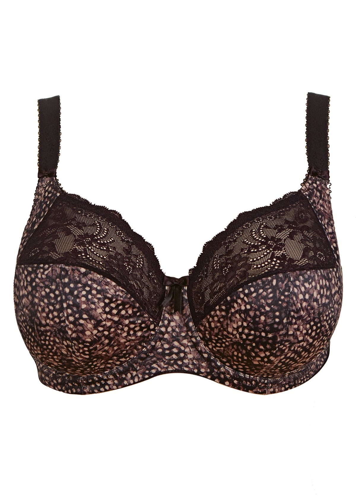 EL4110 Ebony 3 Part Cup Morgan Underwire Bra