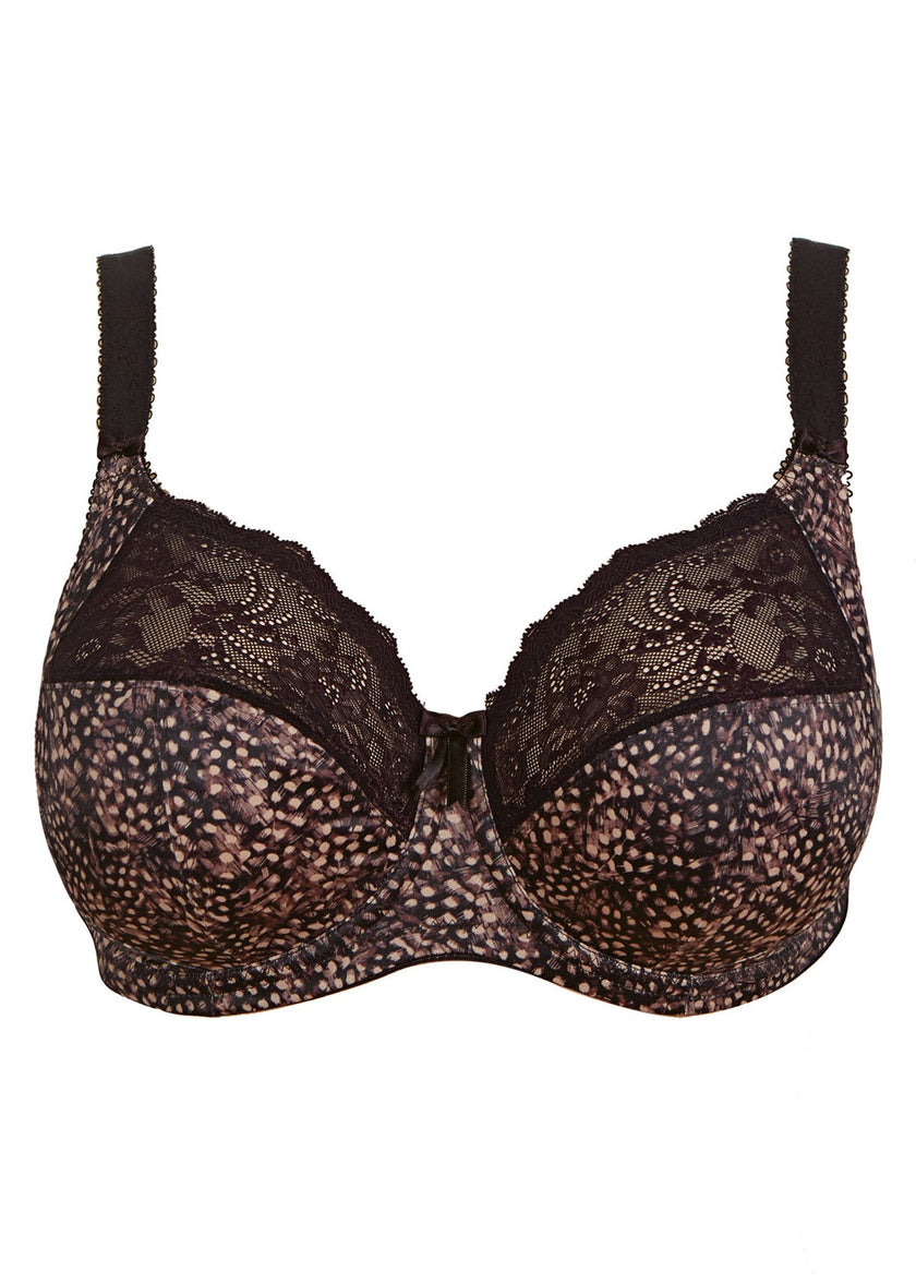 EL4110 Ebony 3 Part Cup Morgan Underwire Bra