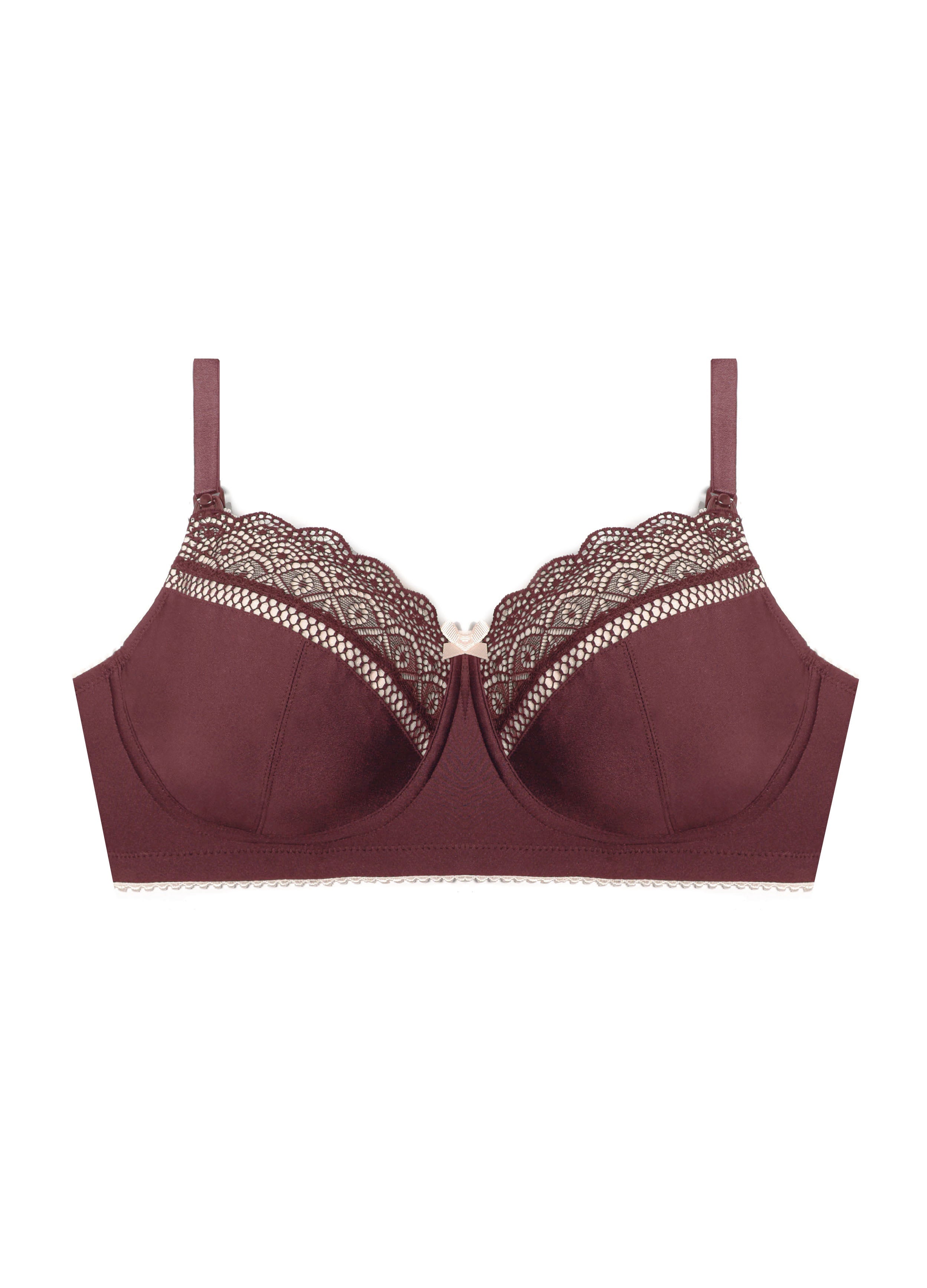 SOG10 Fig Show Off Wire-free Nursing Bra