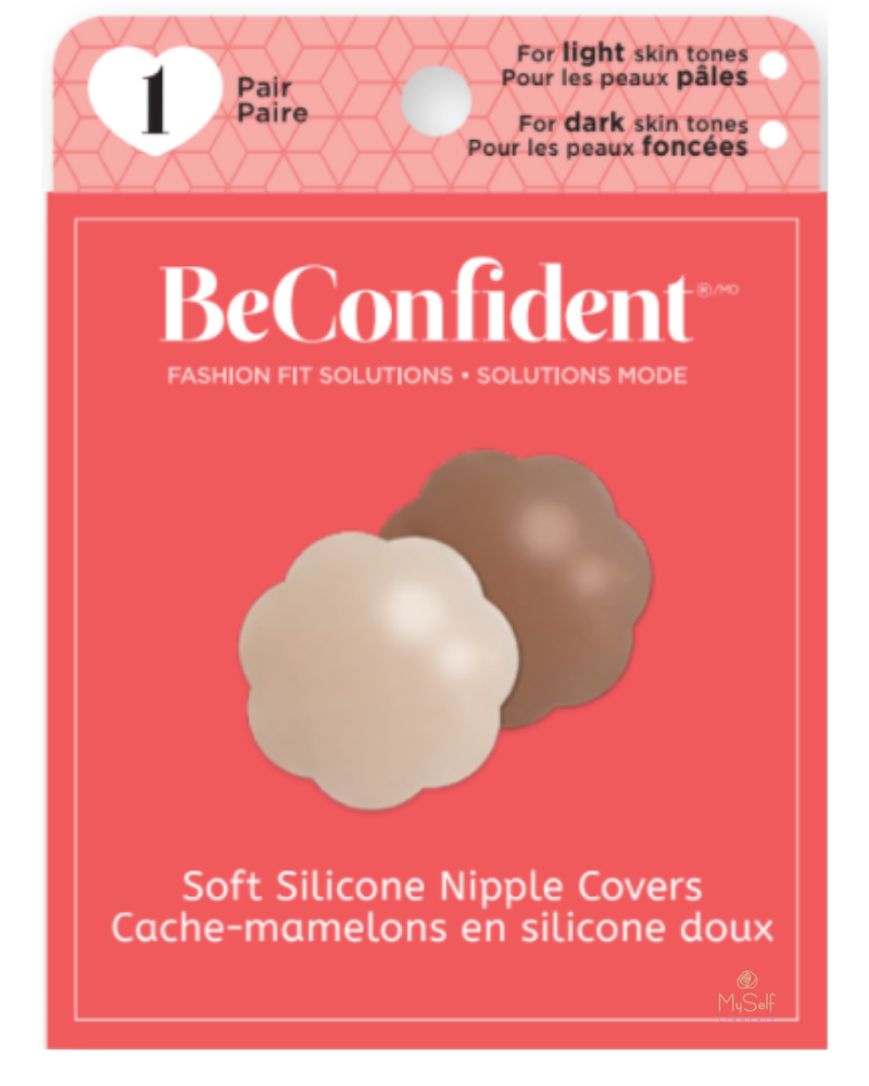 Be Confident Silicione Re-usable Nipple Covers 1 Pair
