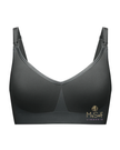 Bravado 1401VBA Black Seamless Nursing Wire Free Bra myselflingerie.com