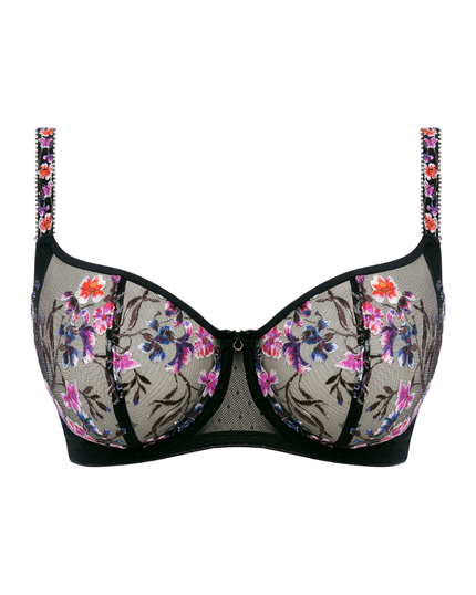 Fantasie FL101007BLK Aurelia Floral Dreams Underwire Bra myselflingerie.com