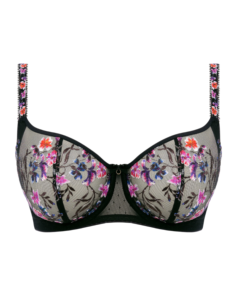 Fantasie FL101007BLK Aurelia Floral Dreams Underwire Bra myselflingerie.com