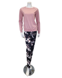 Calida Favourites Dreams Rose Bud 100% Cotton Pajamas Set