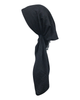 Revaz HS401A Black Crinkle Adjustable Pre-Tied Bandanna with Velvet Grip myselflingerie.com