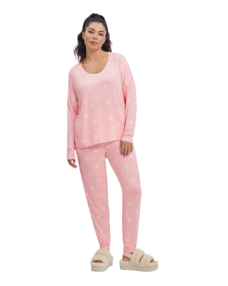 UGG 1129977 Lotus Daisy Jersey Birgit Pajamas Set II myselflingerie